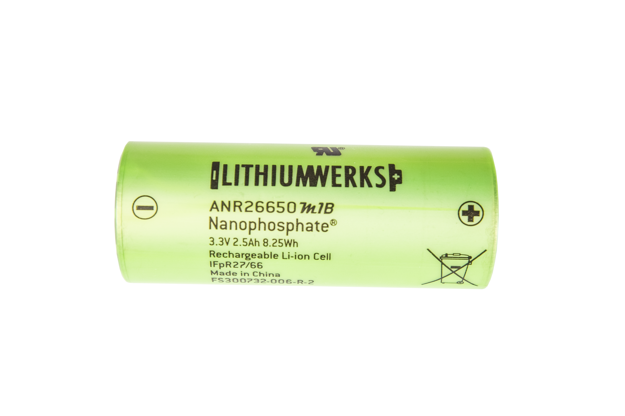 ANR26650M-1B Lithium Werks