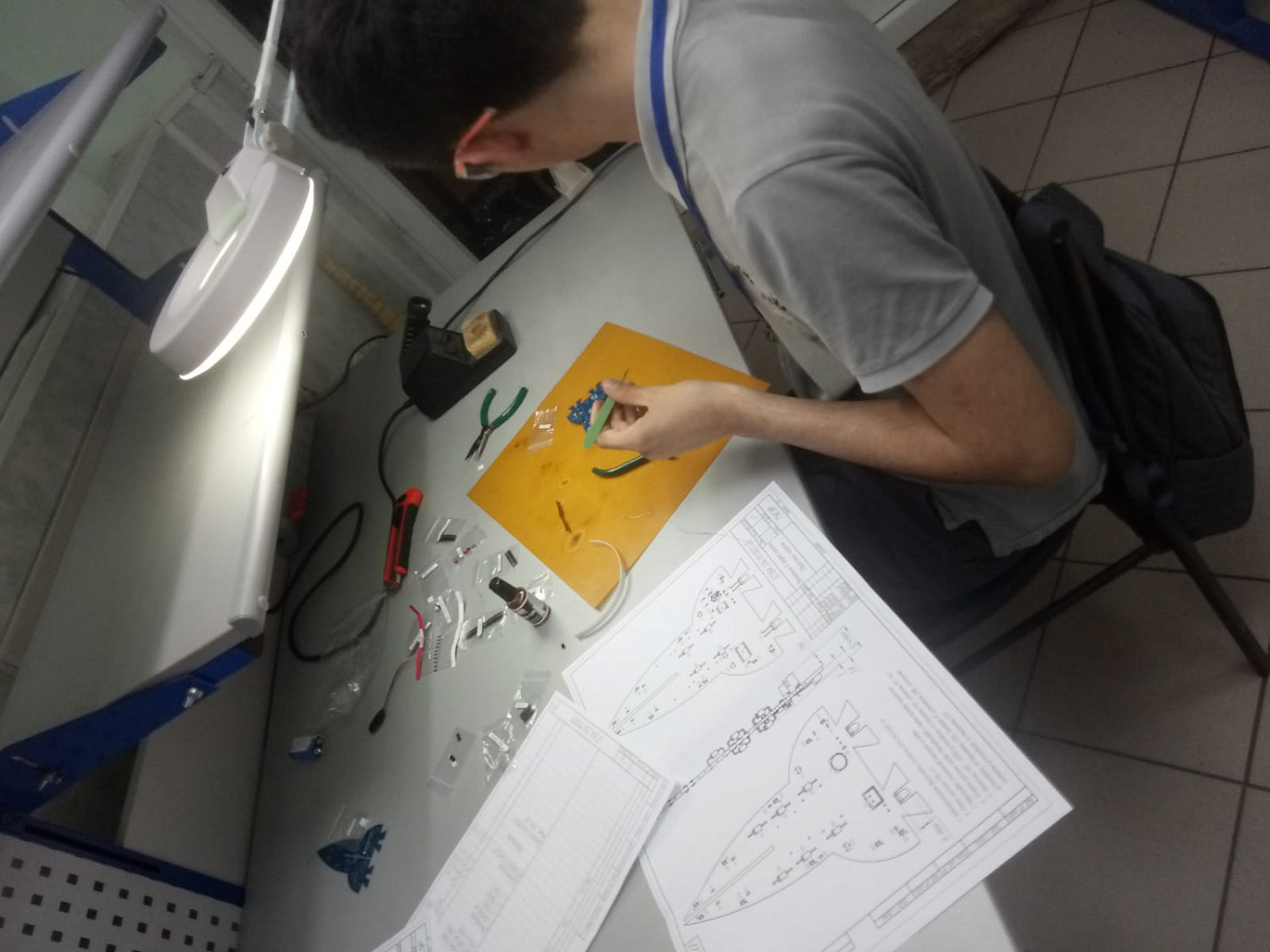 V Конкурс радиомонтажников для студентов высших учебных заведений, учащихся учреждений  среднего общего и среднего профессионального образования города Томска